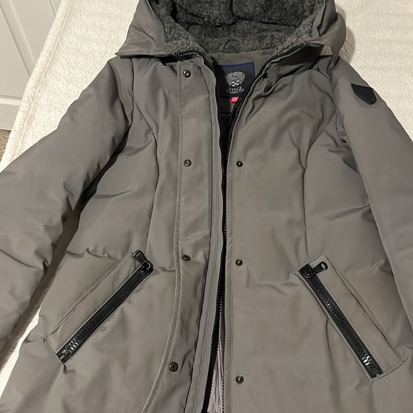 Vince Camuto Charcoal Grey Winter Parka - Picture 3 of 7